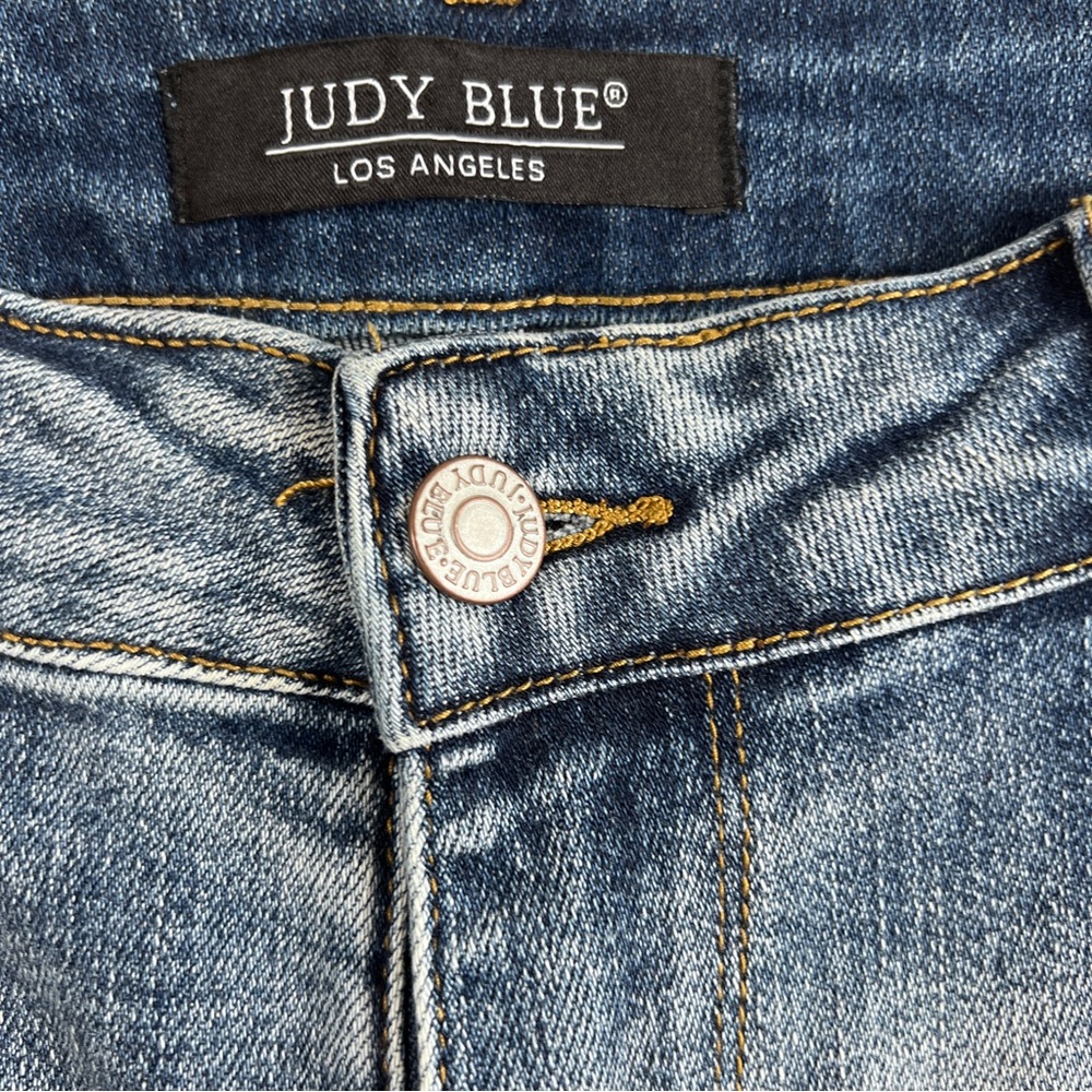 Judy Blue High Waist Straight Leg 16W Blue Jeans NWT Women’s JB88641 - Picture 4 of 13